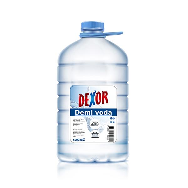 DEXOR Destilovana voda 5L