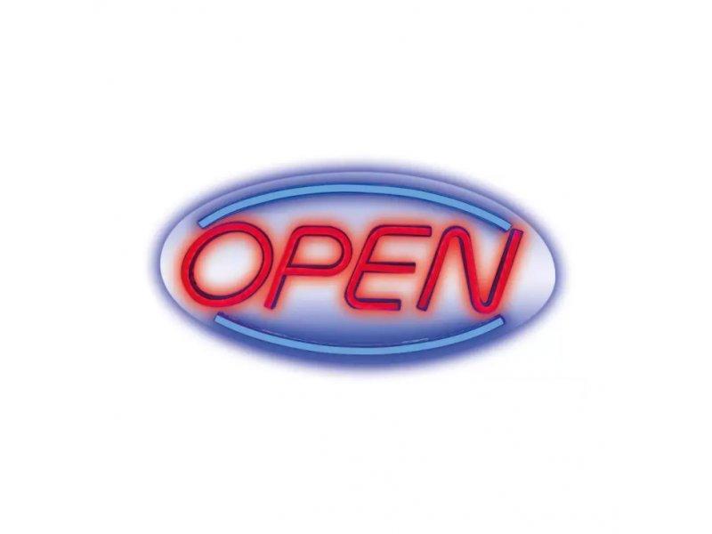 Selected image for ELEMENTA RTV100254 Neon natpis "Open", LED