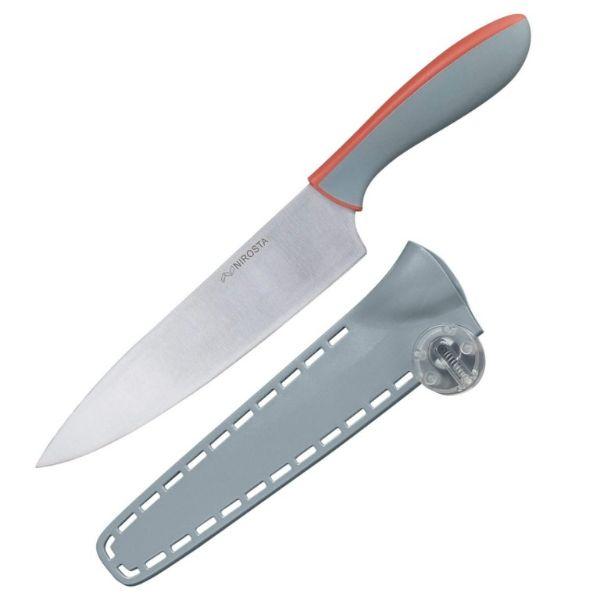 FACKELMANN Nož kuvarski eversharp sivi