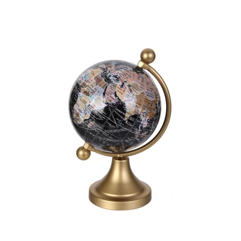 Globus mini sa zlatnim postoljem