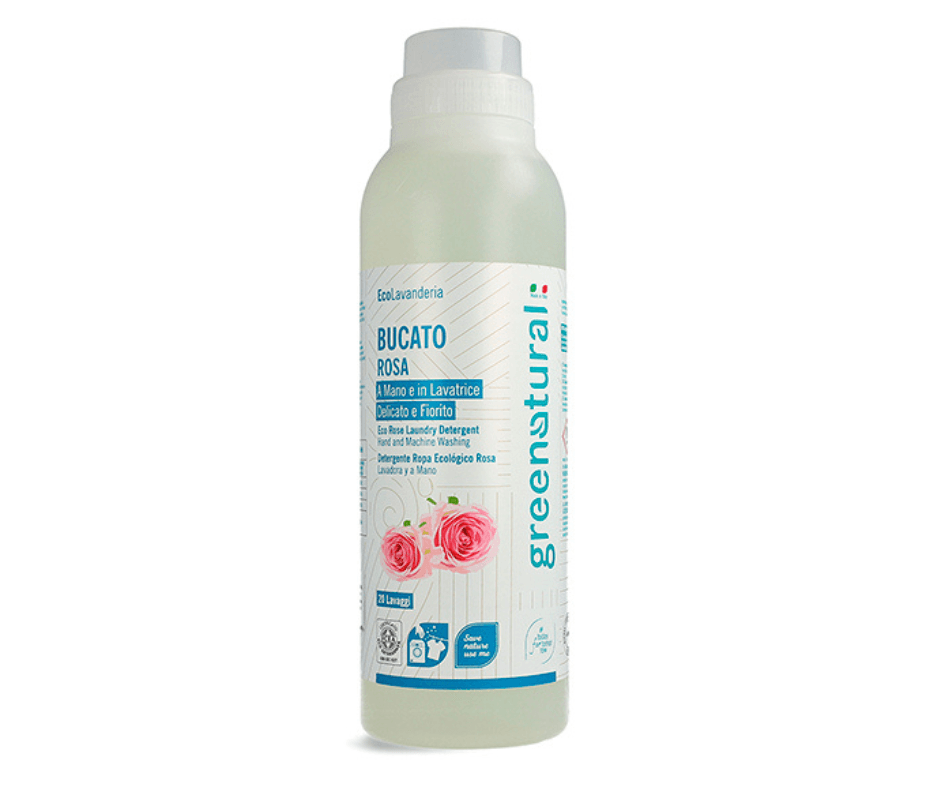 GREENATURAL Ekološki gel za pranje veša "Ruža" ICEA certified 1000 ml