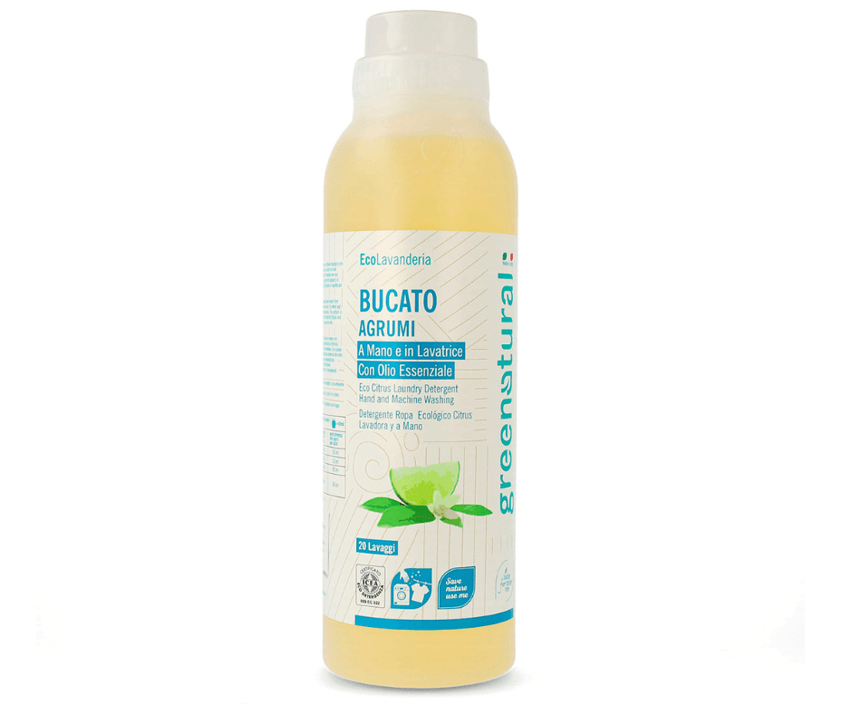 GREENATURAL Univerzalni ekološki gel za pranje veša "Limun" ICEA certified 1000 ml