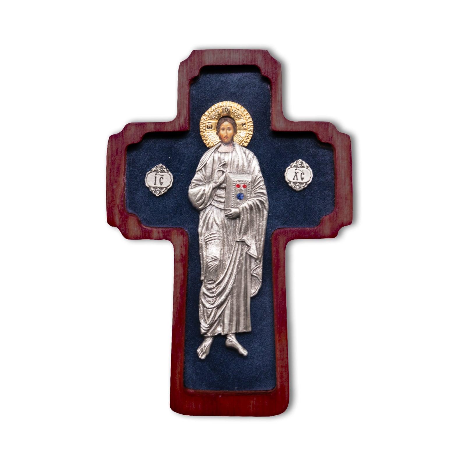 Selected image for Ikona krst Gospod Isus Hristos, 93x150x22mm