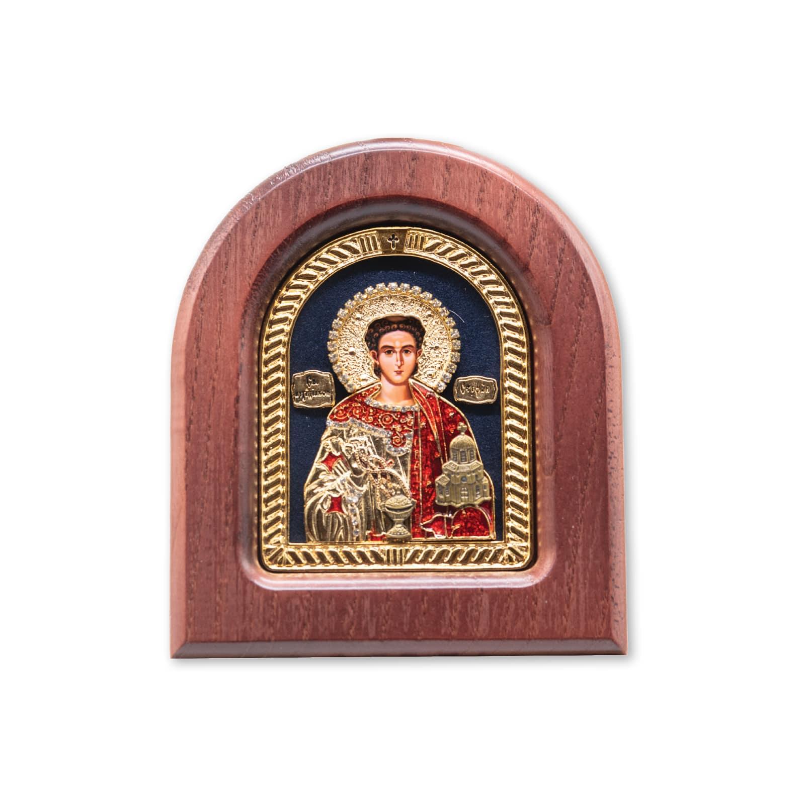 Ikona u drvetu Sveti Stefan Arhiđakon, 98x118x22mm