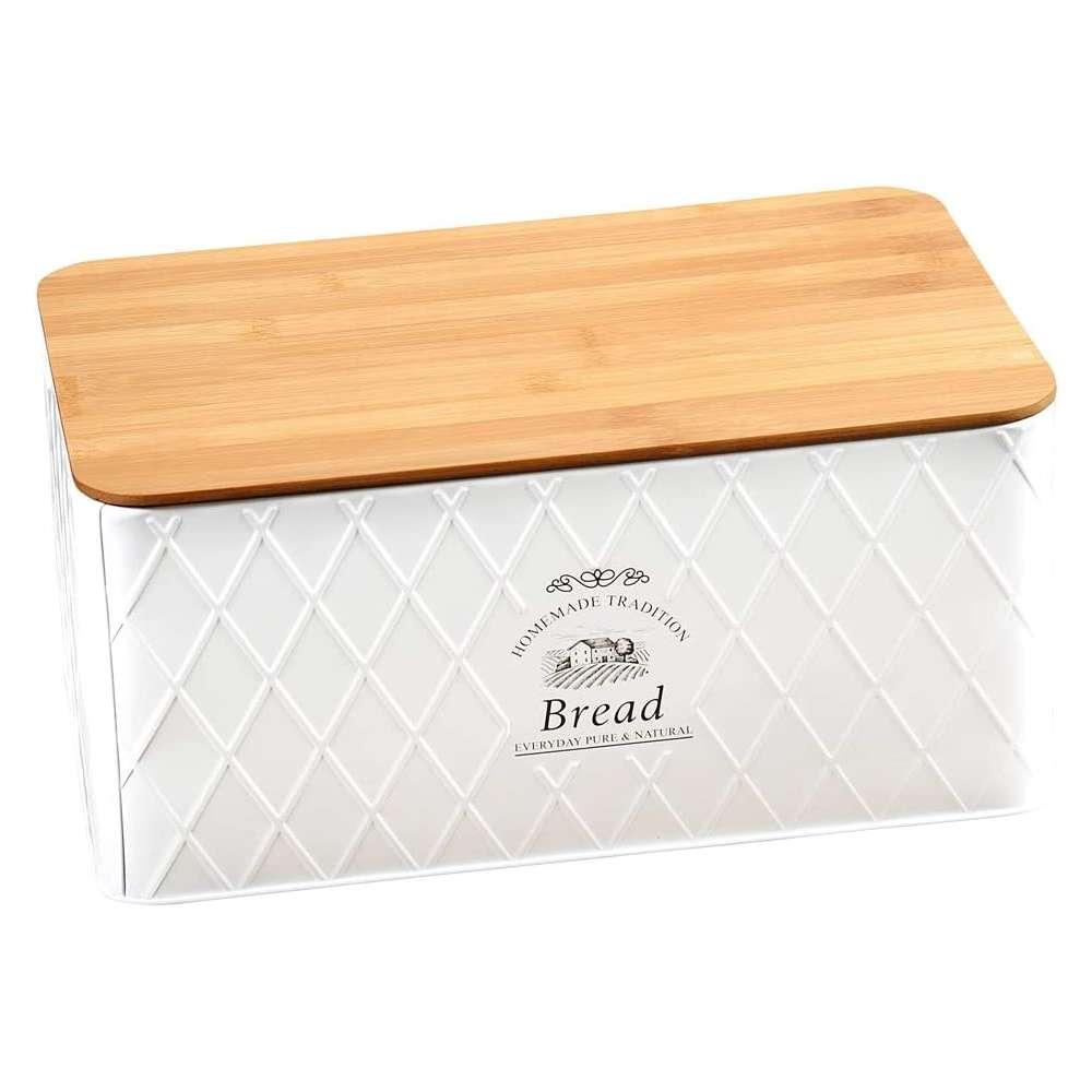 KESPER Kutija za hleb KSP18045 32.50x21x15cm bela