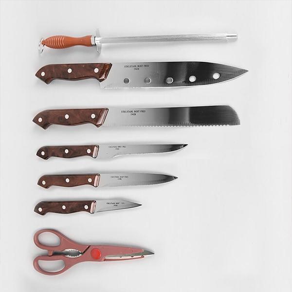 Selected image for KINGHOFF Set kuhinjskih noževa 8/1 mr1406 braon