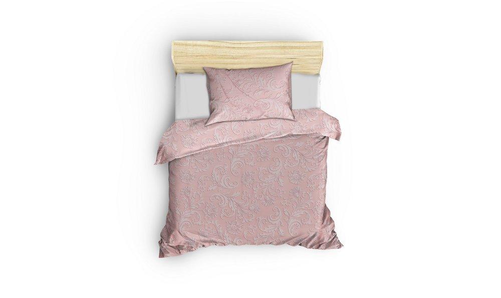 L'Essentiel Maison Satenska posteljina Verano Powder, 135x200cm, Roze