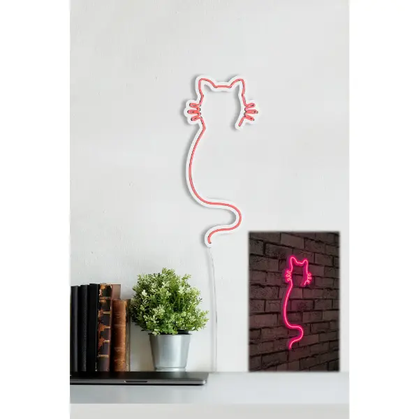 Selected image for LED zidna dekoracija mačke roze
