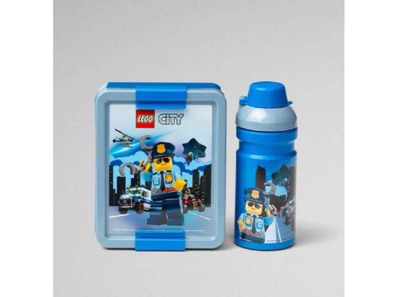LEGO Set za užinu CITY plavi