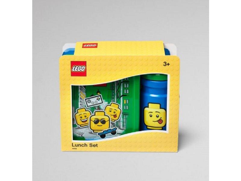 LEGO Set za užinu za dečake zeleno-plavi