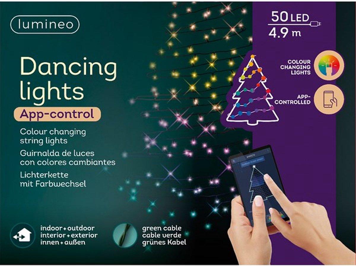 Selected image for LUMINEO Bežične lampice za jelku sa 50 LED dioda Colour Changing 490cm