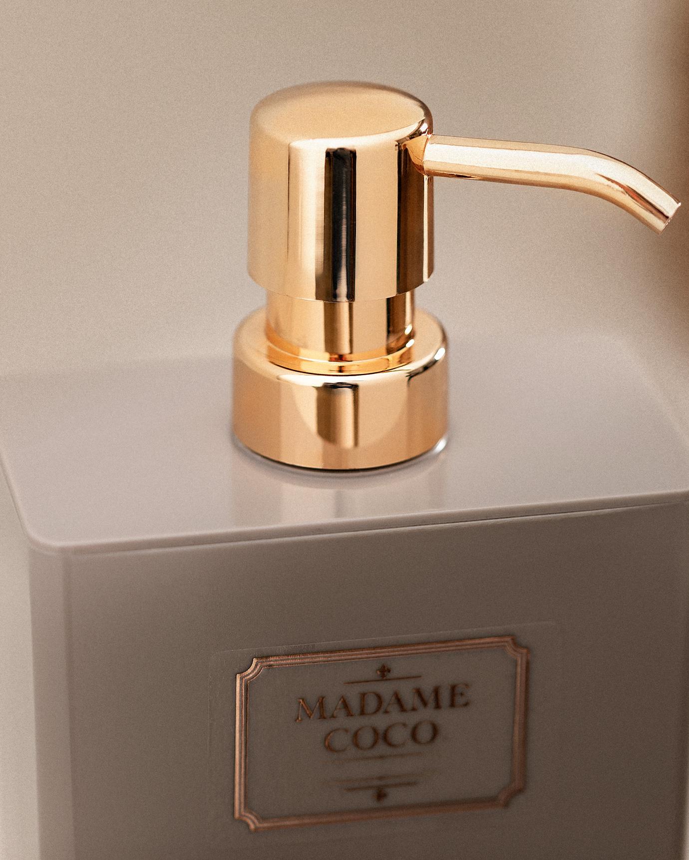 Selected image for MADAME COCO Coumba Dispenzer za šampon, 800ml, 10.2X5.7X21.5cm, Sivi