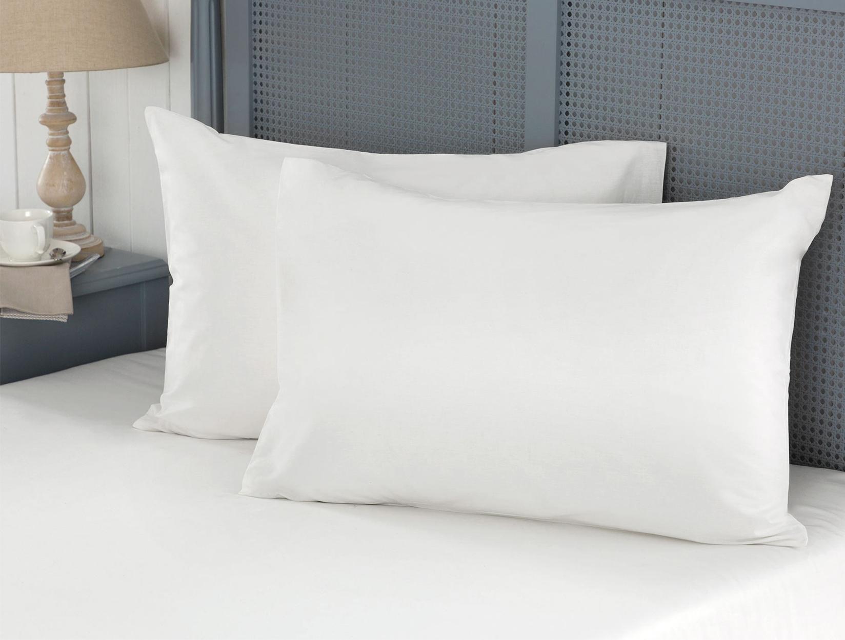 MADAME COCO Eloise Ranforce Set jastučnica, 2kom, 50x70cm, Bele
