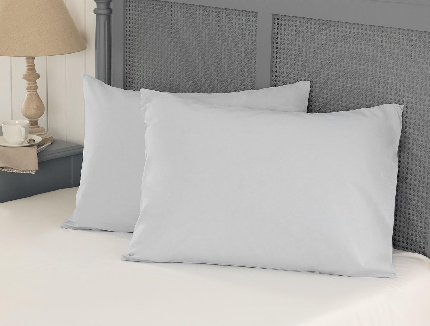 MADAME COCO Eloise Ranforce Set jastučnica, 2kom, 50x70cm, Sive