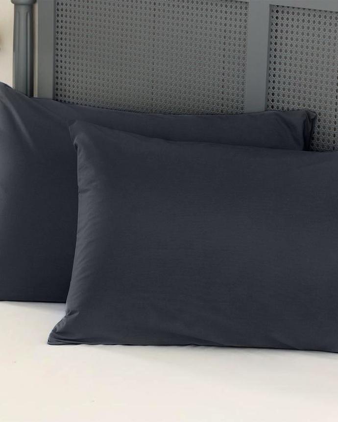 MADAME COCO Eloise Ranforce Set jastučnica, 2kom, 50x70cm, Tamnosive