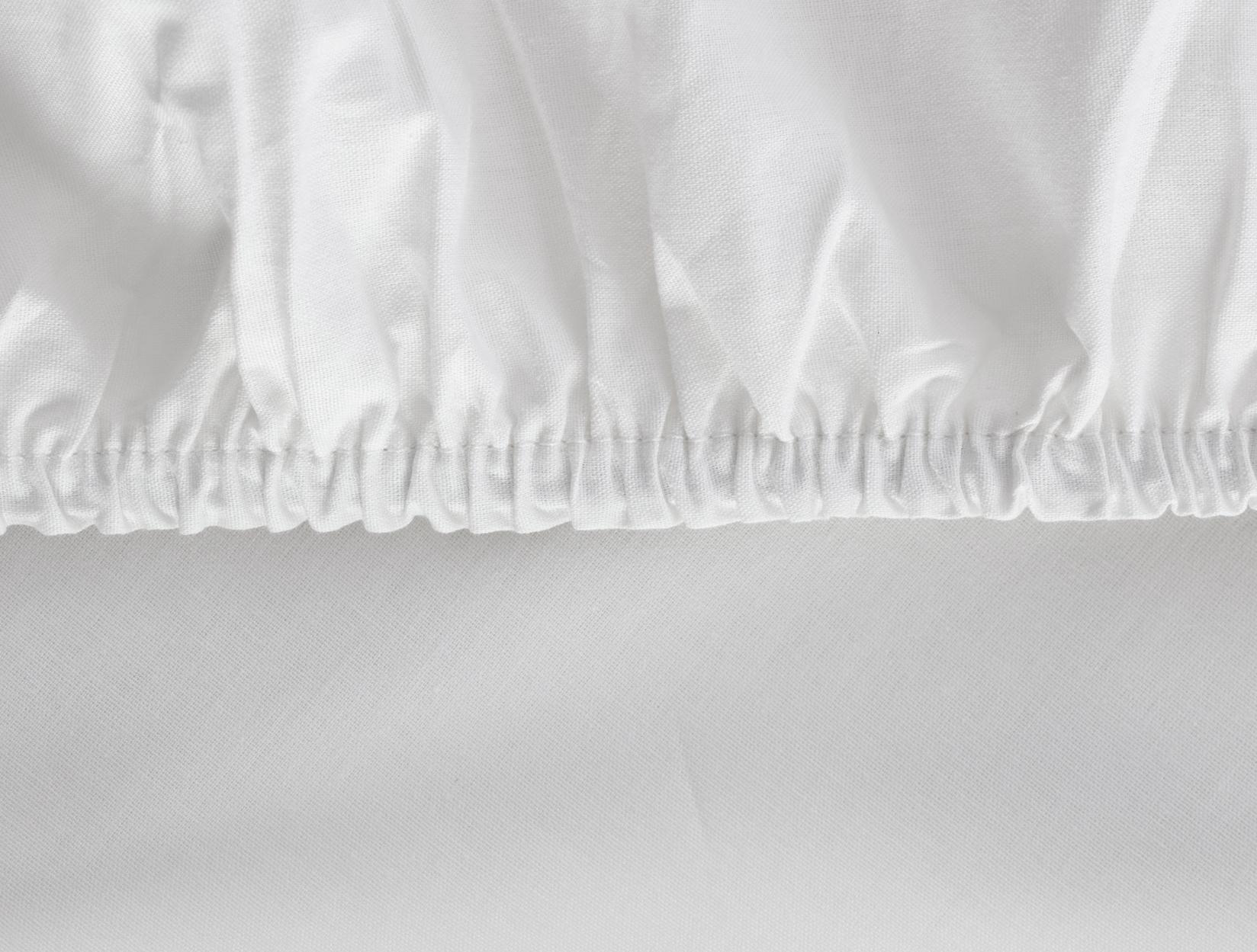 Selected image for MADAME COCO Eloise Ranforce Ukrojeni čaršav, 160x200cm, Beli