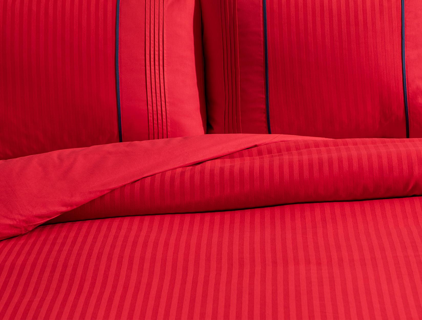 MADAME COCO Mousse Set posteljine, 160x220cm, Crveni