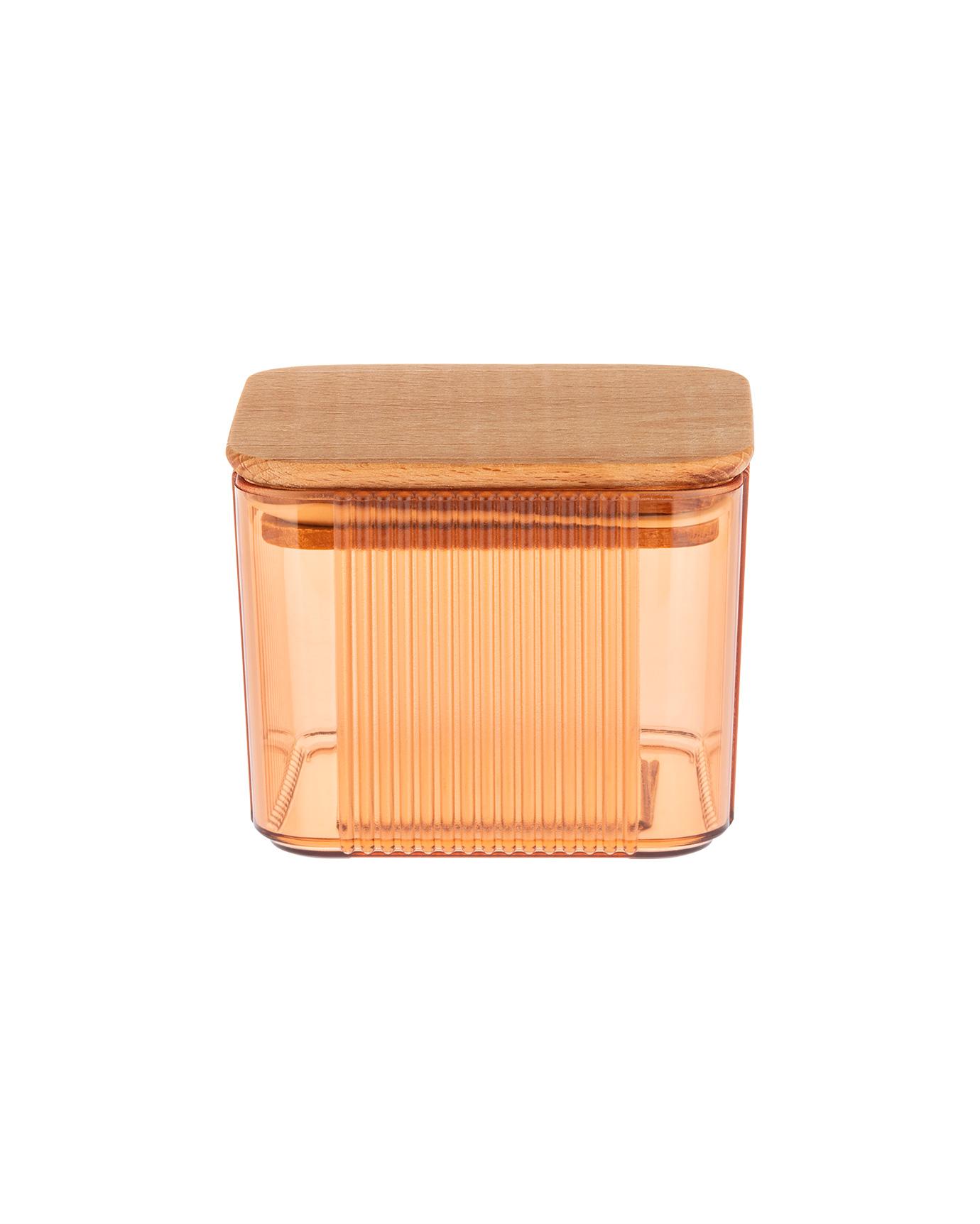 MADAME COCO Renard Kutija za čuvanje hrane, 500ml, 10.5x10.5x8.5cm, Narandžasto