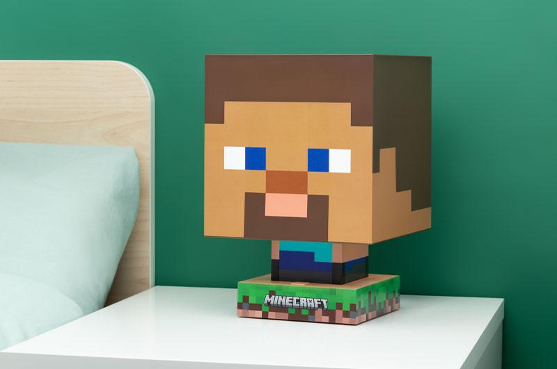 Selected image for PALADONE Lampa Minecraft Steve Icon Lamp