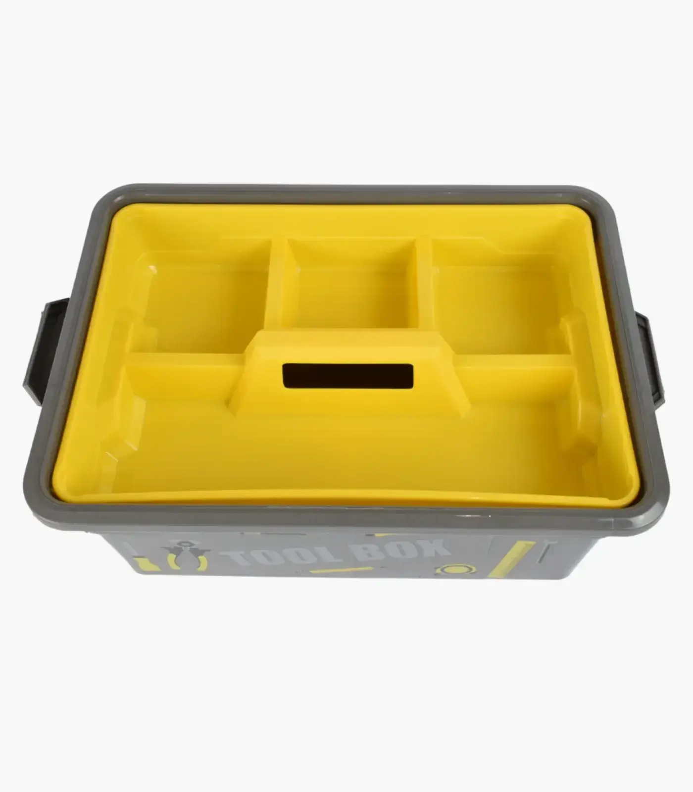 Plastična kutija za odlaganje žuta