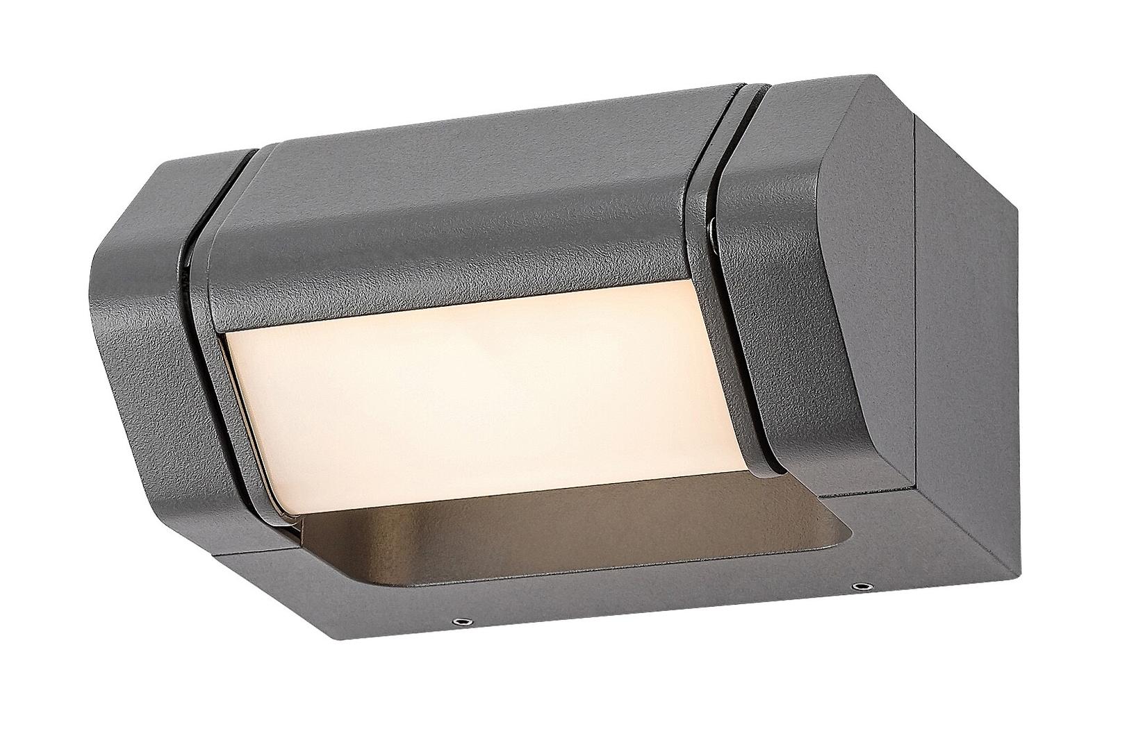Selected image for RABALUX Medna Spoljna zidna lampa, LED, IP54, 8W, 530lm, Antracit