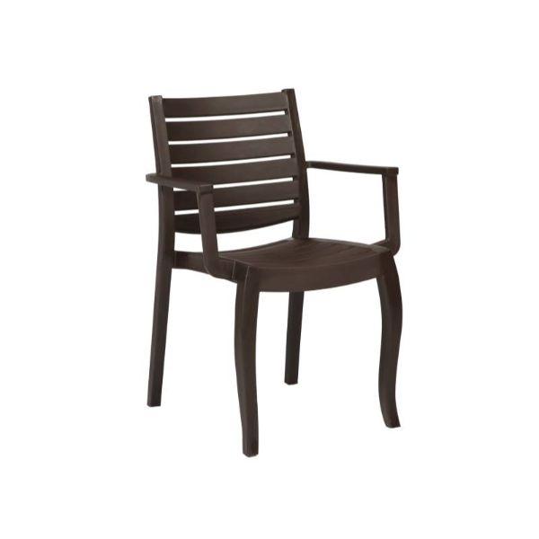 Selected image for RAINBOW Baštenska stolica zeus wood braon