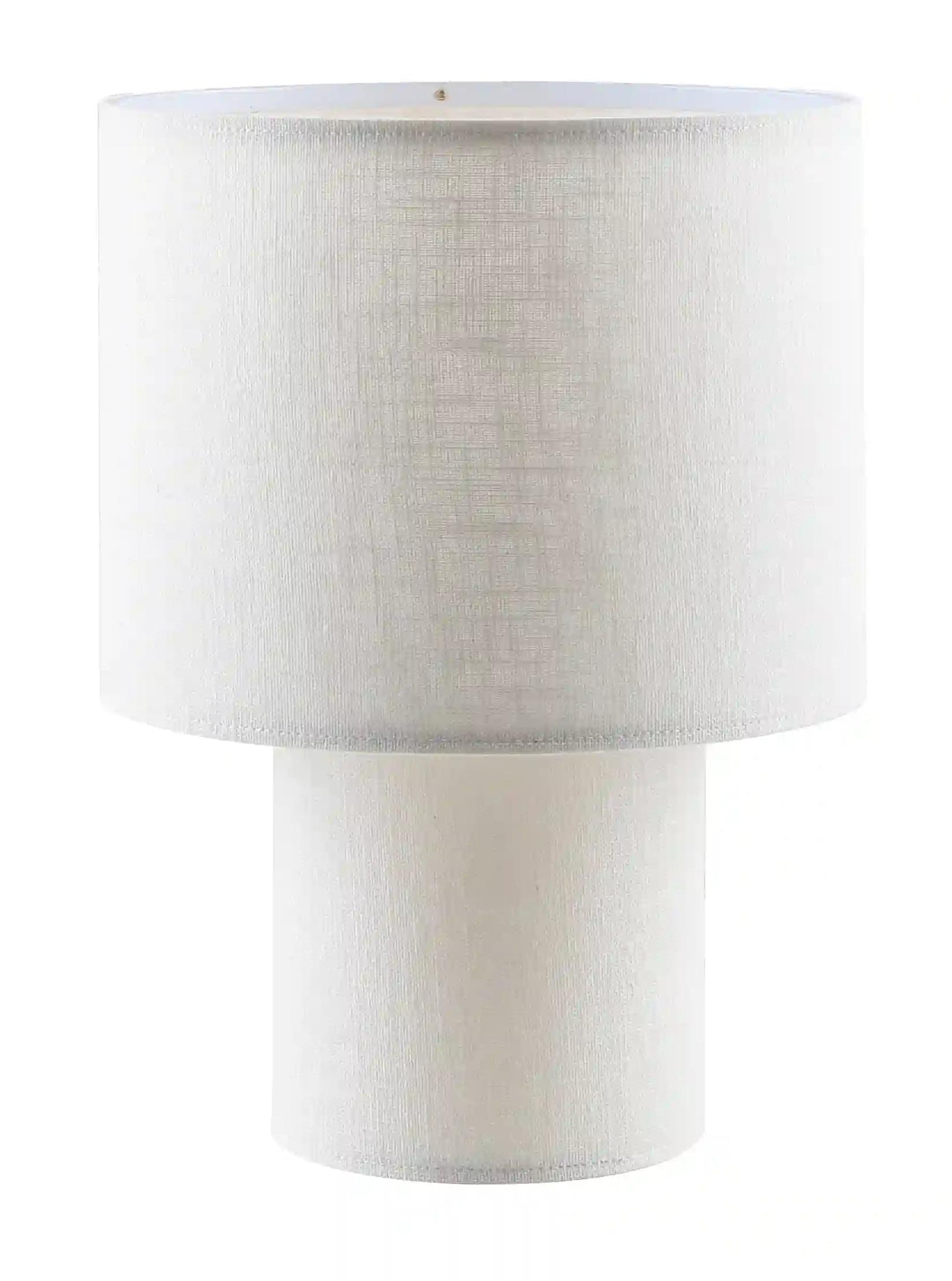 Rea Light Amaryllis HN2578S-WH/WH Stona lampa, E27, 25W, Ø23cm, Bela