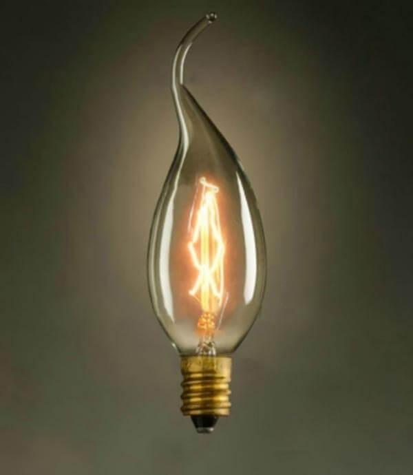 Sijalica Edison plamen sveća C35