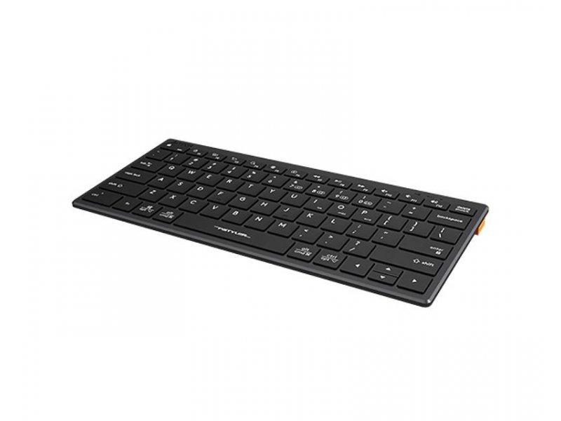 Selected image for A4 TECH BX51C FSTYLER Tastatura, Membranska, Bluetooth bežično povezivanje, US, Siva