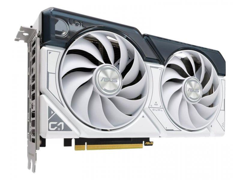 Selected image for ASUS DUAL-RTX4060-O8G-WHITE Grafička kartica, NVidia GeForce RTX 4060, 8GB, 128bit, 3 x DP, 1 x HDMI