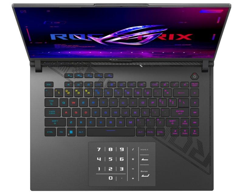 Selected image for ASUS G614JV-N3230 ROG Strix G16 Gaming laptop, 16", FHD+, i5-13450HX, 32GB, SSD 1TB, GeForce RTX 4060, Crni
