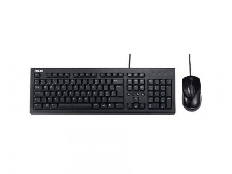 ASUS U2000 Tastatura i miš, Crna