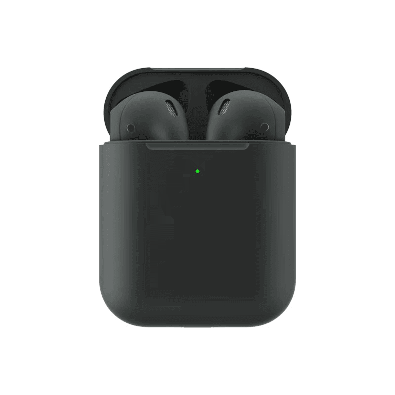 Bluetooth slušalice Airpods 2 1:1 sa bežičnim punjenjem (XP575) crne