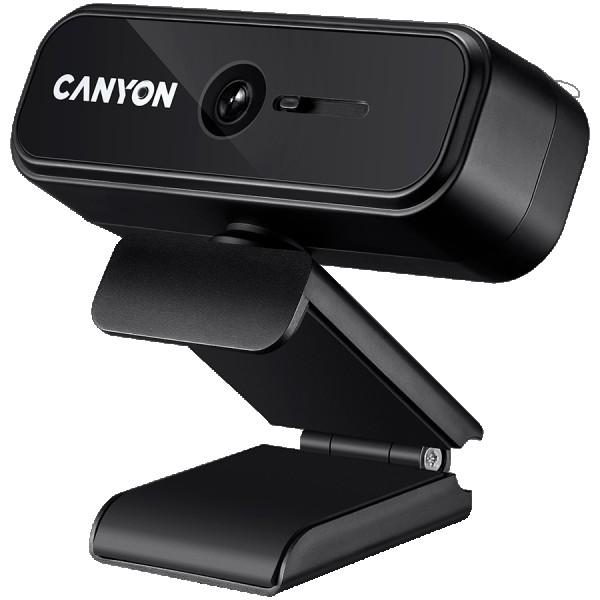 CANYON Web kamera sa mikrofonom C2N 1080P full HD crna