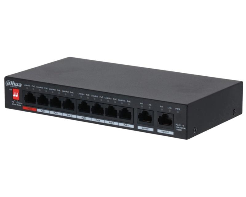 DAHUA Switch PFS3010-8GT-96-V2 8port Ethernet PoE
