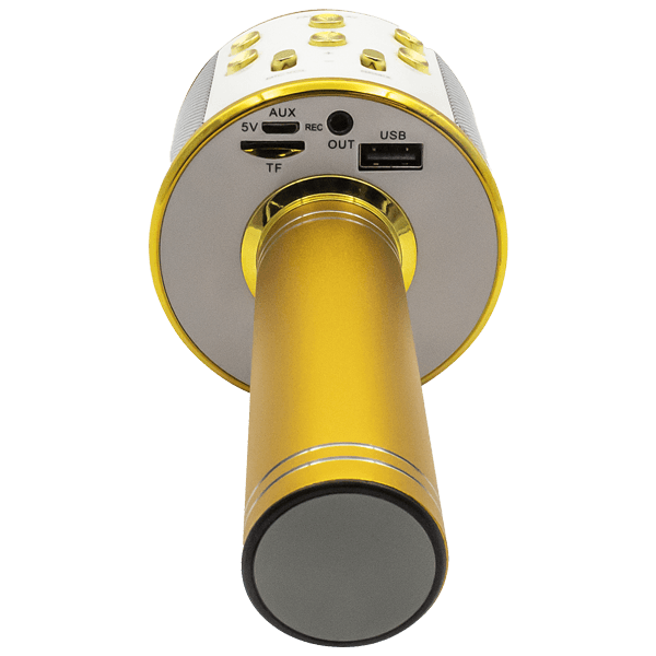 Selected image for Denver KMS-20G MK2 Karaoke mikrofon, Bluetooth, Zlatni
