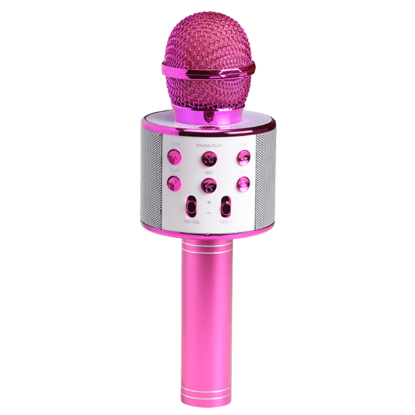 Denver KMS-20P Karaoke mikrofon, Bluetooth, Roze