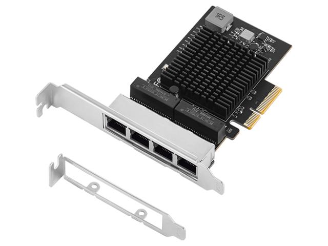 E-GREEN PCI-Express kartica 4-port 2.5 Gigabit Ethernet (Realtek 8125B)