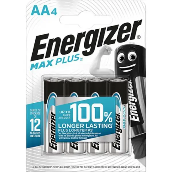 ENERGIZER Baterije Max Plus AA 4/1