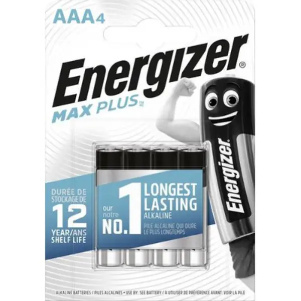 ENERGIZER Baterije Max Plus AAA 4/1