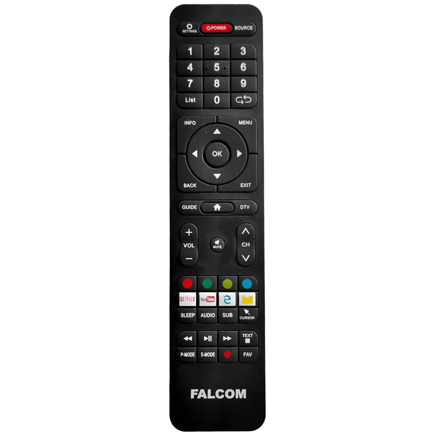 FALCOM Daljinski upravljač za Falcom televizore