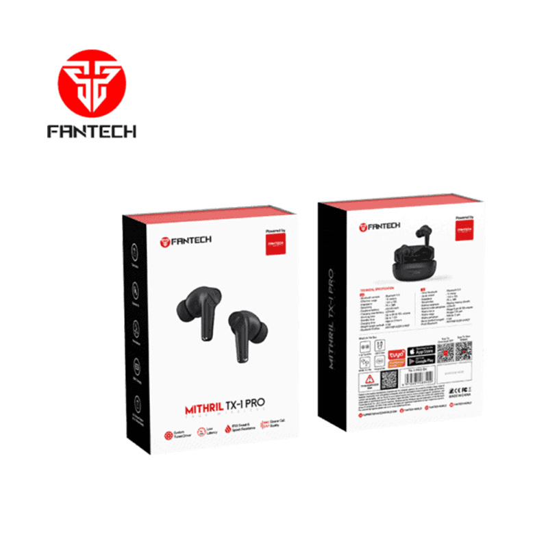 Selected image for FANTECH Bluetooth slušalice TX-1 PRO Mithril crne