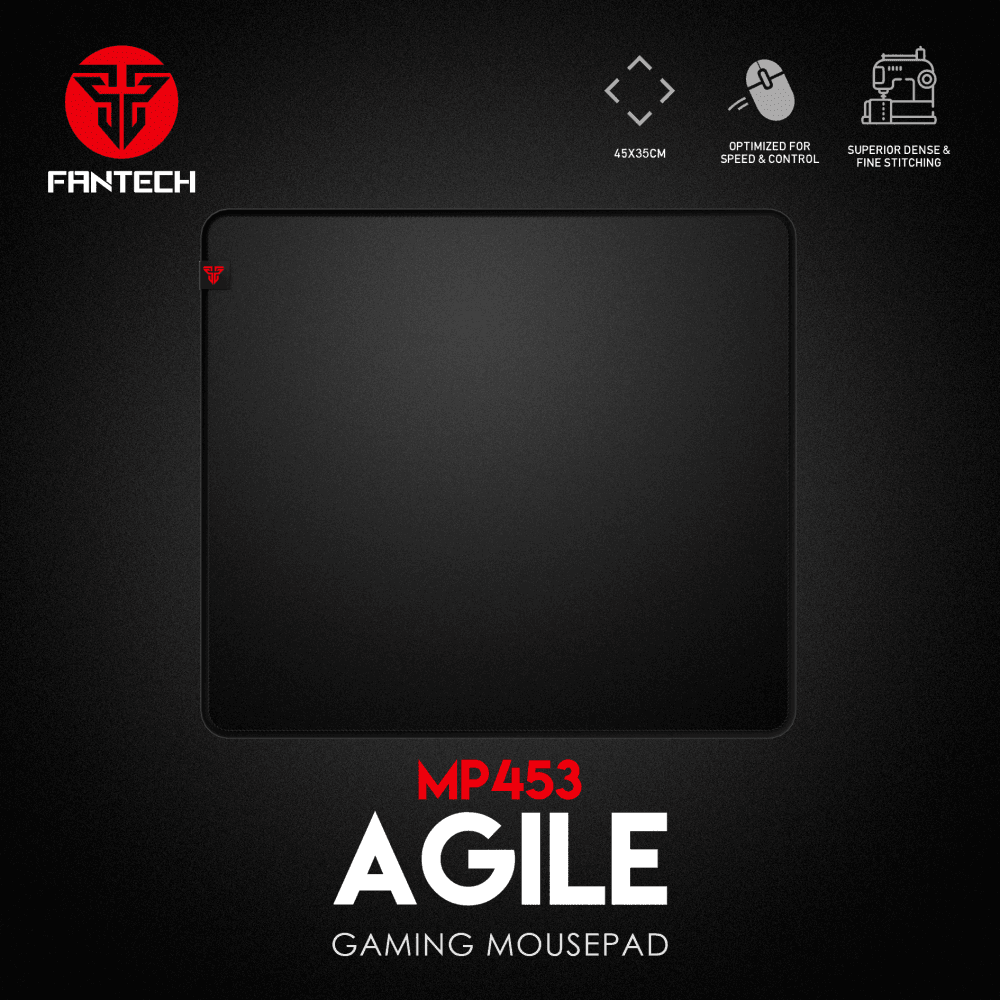 FANTECH MP453 Agile Gaming podloga za miš, 450 x 350 x 4mm, Crna
