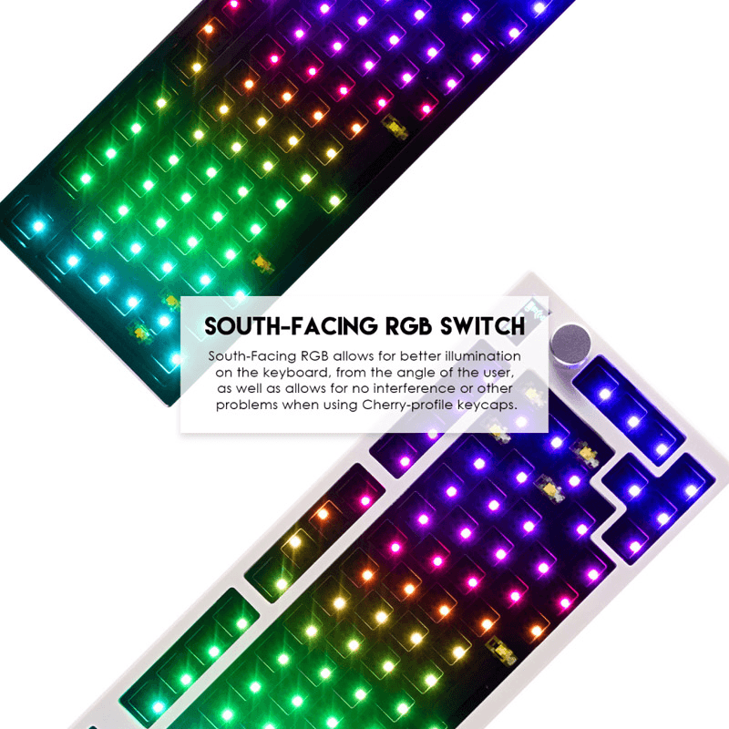 Selected image for FANTECH Tastatura Mehanička Gaming MK910 RGB Vibe Maxfit 81 Grand Cobalt Wireless (Yellow switch)