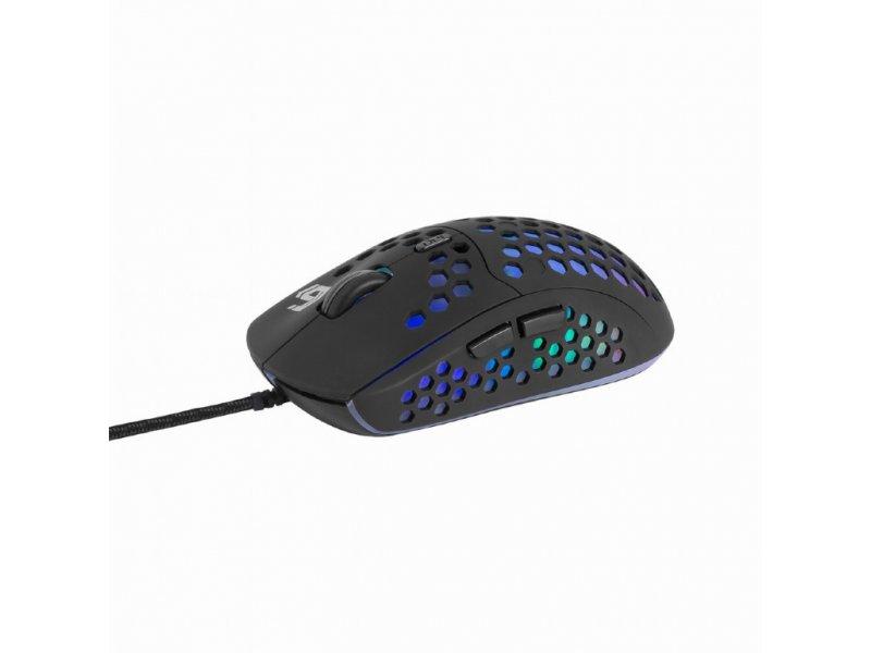 GEMBIRD MUSG-RAGNAR-RX400 Gaming optički miš, RGB backlighted, 800-7200Dpi, 6-button 125mm