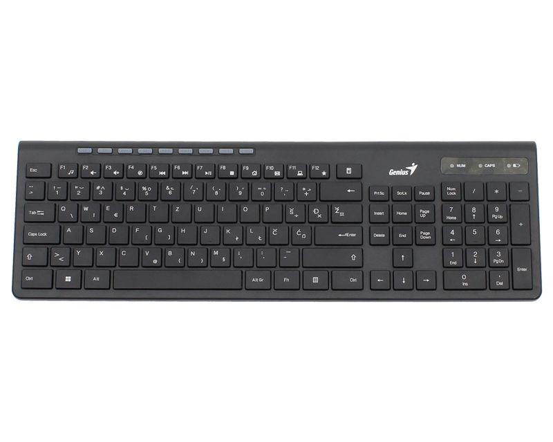 GENIUS Tastatura SlimStar 7230 USB YU crna
