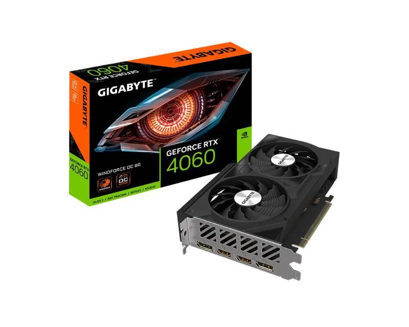 Selected image for GIGABYTE Grafička karta nVidia GeForce RTX 4060 WINDFORCE OC 8GB GV-N4060WF2OC-8GD