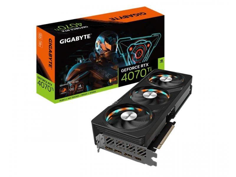 GIGABYTE GV-N407TGAMING OCV2-12GD Grafička kartica, NVidia GeForce RTX 4070 Ti, 12GB, 192bit