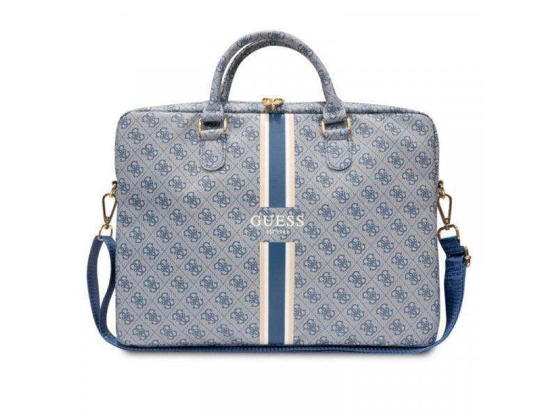 Selected image for GUESS GUCB15P4RPSB Stripes Blue 4G Torba za laptop, 16", Plava
