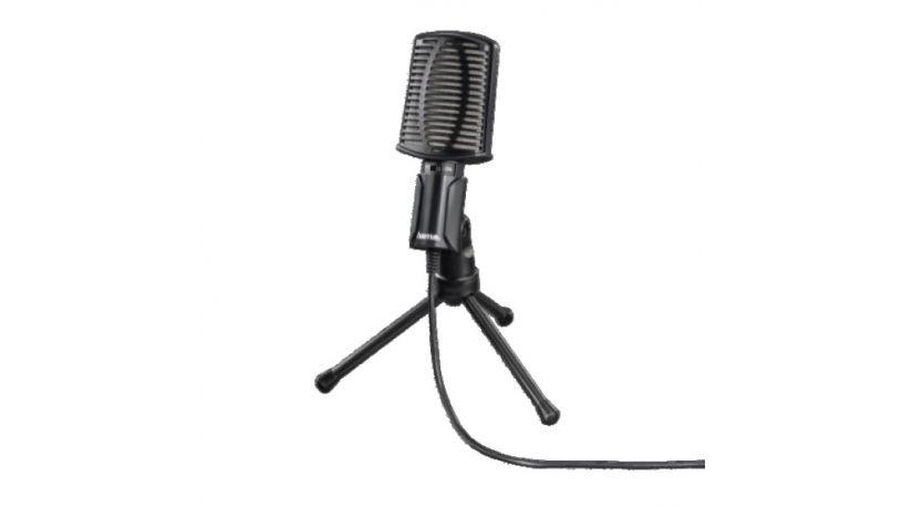 HAMA Mikrofon 139906 MIC-USB Allouround siva
